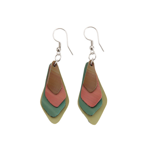 Lantern Eco Friendly Rubber Earrings